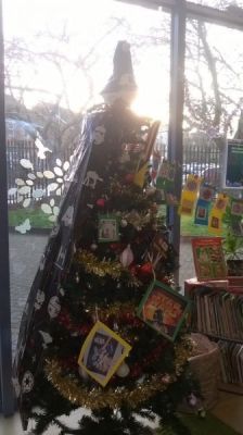 Star Wars Xmas tree! May the Force be with you.