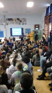 Special guest Pudsey!