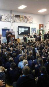 A special worship with Bishop Rose