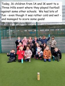 Year 1 footballers